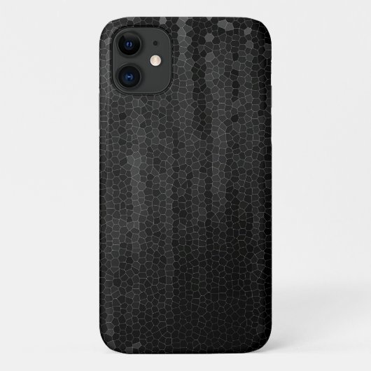 Zwart en grijs elegant ontwerp Case-Mate iPhone case (Achterkant)