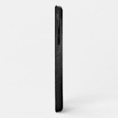 Zwart en grijs elegant ontwerp Case-Mate iPhone case (Achterkant/links)