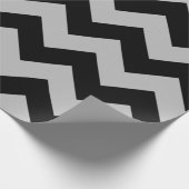 Zwart en grijs Extra groot papier voor het verpakk (Hoek)