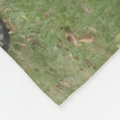 Zwart en grijs Gepersonaliseerd Jeep Blanket perso Fleece Deken (Hoek)