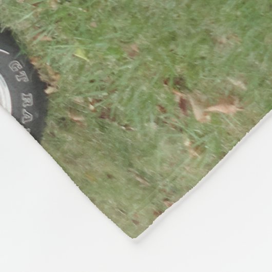 Zwart en grijs Gepersonaliseerd Jeep Blanket perso Fleece Deken (Hoek)