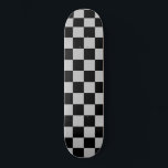 Zwart en grijs geplakt persoonlijk skateboard<br><div class="desc">Zwart en grijs geplakt</div>