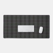 Zwart en grijs haaklook Design Desk Mat HAMbag (Keyboard & Muis)