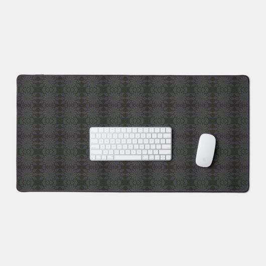 Zwart en grijs haaklook Design Desk Mat HAMbag (Keyboard & Muis)