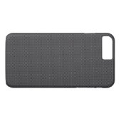 Zwart en grijs koolstofvezelpolymeer Case-Mate iPhone case (Achterkant (Horizontaal))