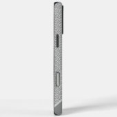Zwart en grijs Moderne geometrische Wavy gebogen l Case-Mate iPhone Case (Achterkant / Rechts)