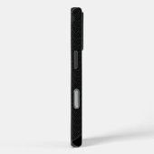 Zwart en grijs Moderne geometrische Wavy gebogen l Case-Mate iPhone Case (Achterkant / Rechts)