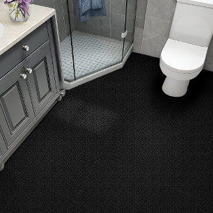 Zwart en grijs Moderne geometrische Wavy gebogen l Tegeltje