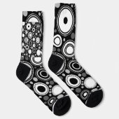 Zwart en grijs sokken (Rechts)