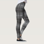 Zwart en grijs speldenstang leggings (Rechts)