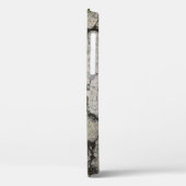 Zwart en grijs steenfragment Case-Mate iPhone case (Achterkant / Links)