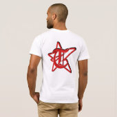 Zwart en grijs Str8lykdhatt shirt (Achterkant volledig)