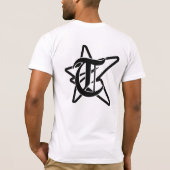 Zwart en grijs Str8lykdhatt shirt (Achterkant)