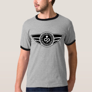 Zwart en grijs T-shirt met zwart/zwart-wit MCR-log