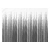 Zwart en grijs verfdruppels op wit tafelkleed (Voorkant (Horizontaal))