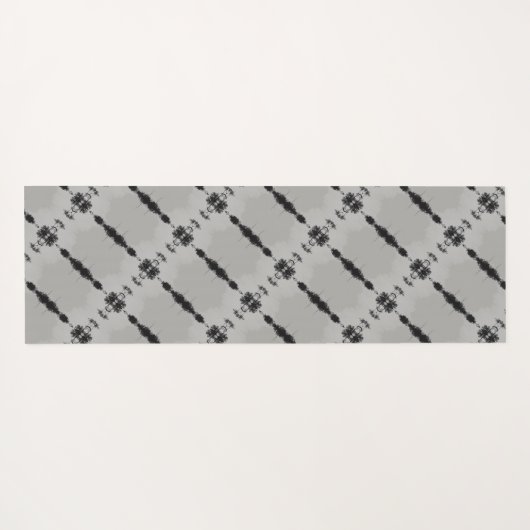 Zwart en grijs yogamat (Achterkant (horizontaal))