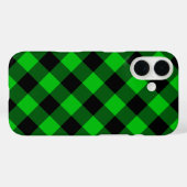 Zwart en groen geplakt iPhone-hoesje Case-Mate iPhone Case (Achterkant (horizontaal))