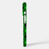 Zwart en groen geplakt iPhone-hoesje Case-Mate iPhone Case (Achterkant / Links)