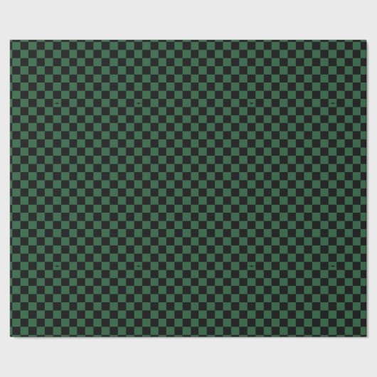 Zwart en Groen Geruit met F-35s Cadeaupapier (Zoom)