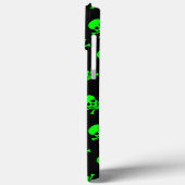 Zwart en Groen Hoesje van het Patroon van de Schui (Achterkant / Links)