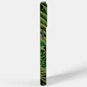 Zwart en Groen Palmbladeren Esthetisch Case-Mate iPhone Case (Achterkant / Rechts)
