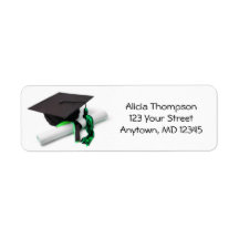 Zwart en groen stuifmeel en tassel adres