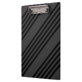 Zwart en houtskool met vijf strippen klembord (Links)