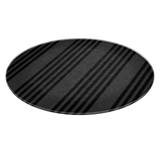 Zwart en houtskool met vijf strippen snijplank (Hoek)