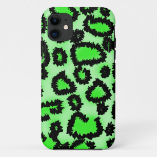 Zwart en kalkgroen luipspatroon afdrukken. Case-Mate iPhone case