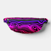 Zwart en Kleurrijk Neon Fanny Pack - Kies Kleur Heuptasje (Liggend)