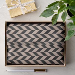 Zwart en lichtbruin herenboter verpakkings papier