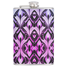 Zwart en magenta contrast