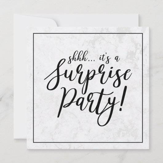 Zwart en marmer | Pensioenfonds voor ondernemingen Kaart (Voorkant)