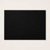 Zwart en marmeren oorbel display visitekaartje (Achterkant)