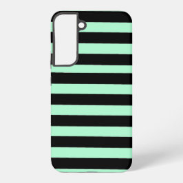 Zwart en mintgroen samsung galaxy hoesje