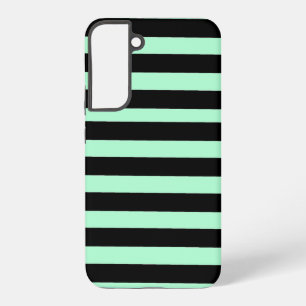 Zwart en mintgroen samsung galaxy hoesje