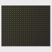 Zwart en multi-Size poka Dots 01 Cadeaupapier (Vlak)