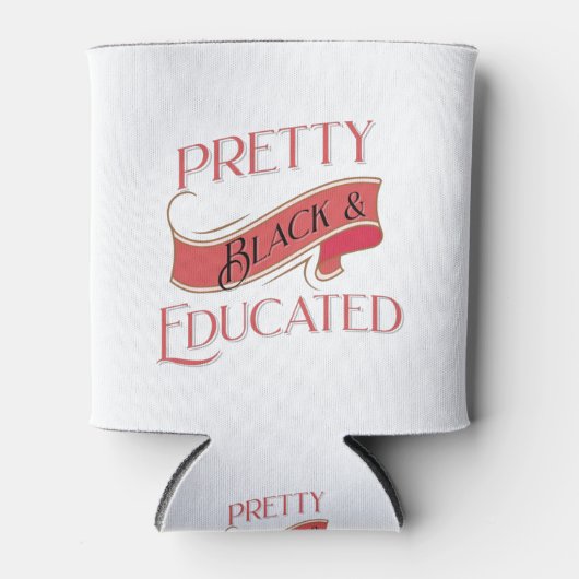  zwart en opgeleid blikjeskoeler (Voorkant)