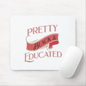  zwart en opgeleid muismat (Met muis)