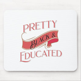  zwart en opgeleid muismat