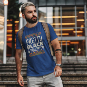 zwart en opgeleid t-shirt