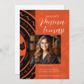 Zwart en Oranje Kaart (Voorkant / Achterkant)