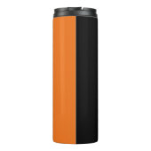 Zwart en Oranje Thermosbeker (Achterkant)