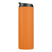 Zwart en Oranje Thermosbeker (Geroteerd rechts)