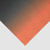 Zwart en Oranje Tissuepapier (Detail)