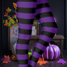 Zwart en Paars gestreept