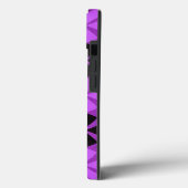 Zwart en paars sterren patroon Hoesje-Mate iPhone  Case-Mate iPhone Case (Achterkant / Links)