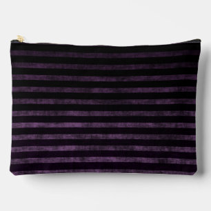 Zwart en Paarse Grunge Ombre Strepen Etui