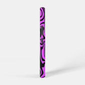 Zwart en Paarse Samsung Galaxy Hoesje Uw Kleuren (Rechterkant)