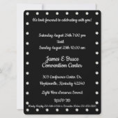 zwart en parels kaart (Achterkant)